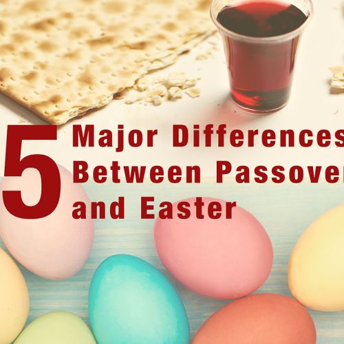5 Major Differences Between Passover and Easter