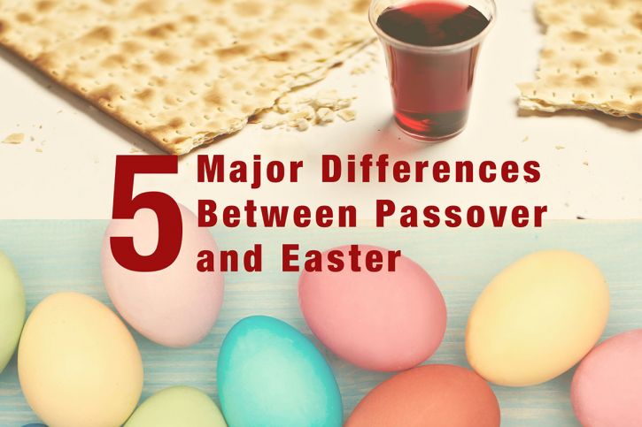 5 Major Differences Between Passover and Easter 