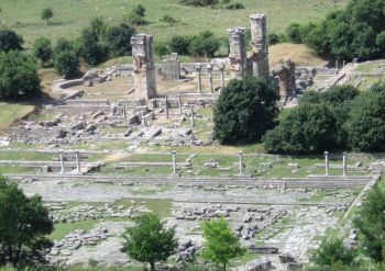 <p>Overview of ancient Philippi (photo courtesy Eric McLeod).</p>