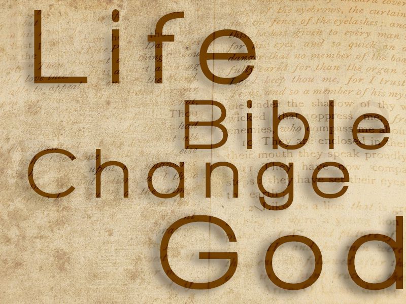 Life топик. Import Bible.