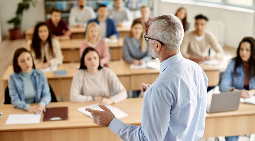 Photo of a grad school class to illustrate the article What Is the Basis for Christian Ethics?