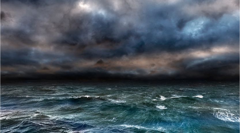 Illustration of a stormy sea to illustrate the article 