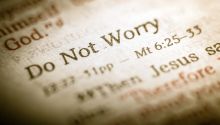 Do Not Worry Matthew 6 Sermon on the Mount