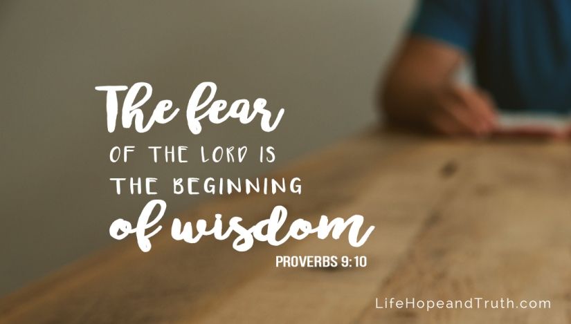 What does it mean to have the fear of God?