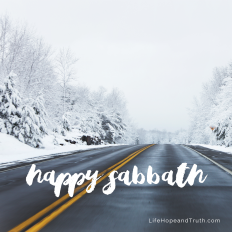 Happy Sabbath! The Sabbath is a day for refocusing on God, worshipping and fellowshipping with Christians of like mind (Hebrews 10:24-25), praying, studying the Bible and meditating.