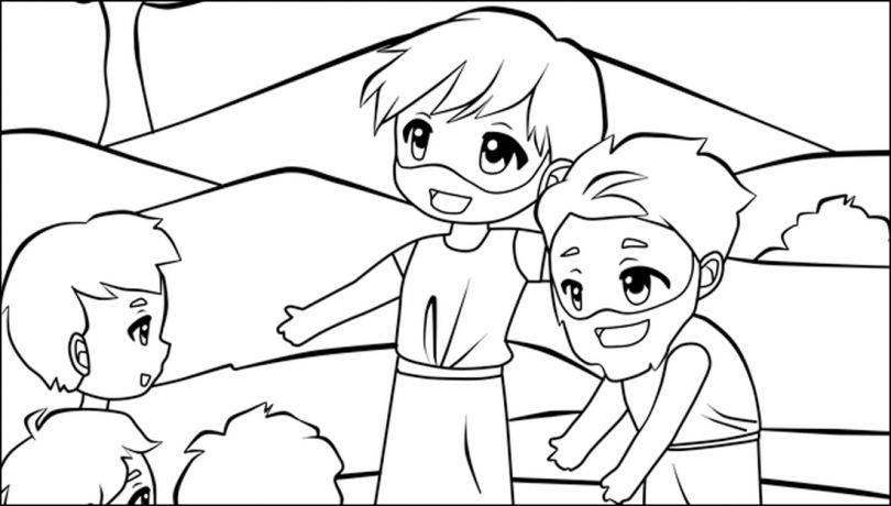 joseph son of jacob coloring pages