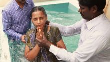 Jesus Is Lord baptism photo