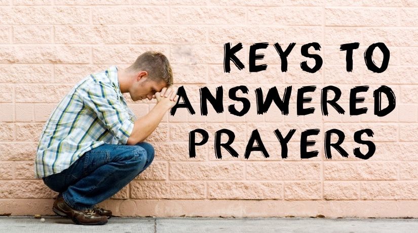 Photo of man crouching in front of wall in an attitude of prayer to illustrate the article 