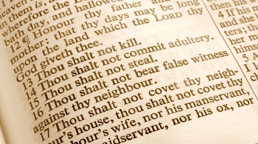 ancient hebrews 10 commandments