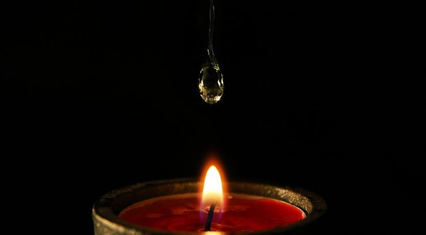 Photo of a small flame to illustrate the article Do Not Quench the Spirit.