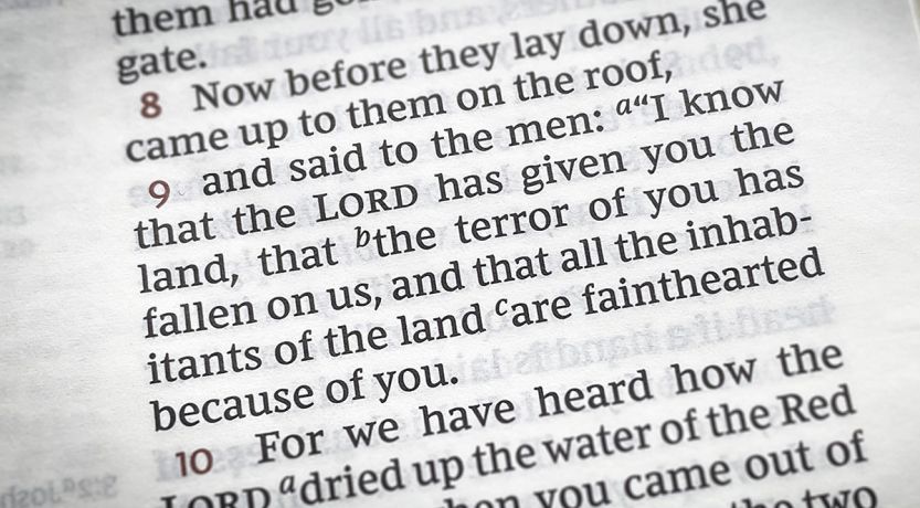 Rahab the Harlot (Joshua 2:9)