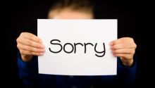 Learning to Say “Sorry”
