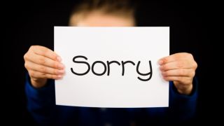 Learning to Say “Sorry”