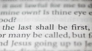 Meaning of the First Shall Be Last and the Last First