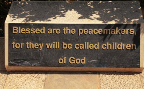 <p>“Blessed are the peacemakers” (Matthew 5:9).</p>