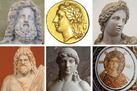 Where Did the Popular Image of Jesus Come From? Images of Jupiter, Neptune, Serapis and Apollo.