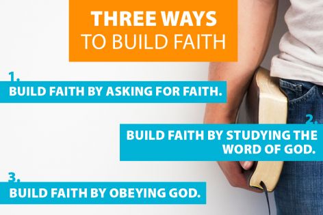 How to Build Faith - Graphic