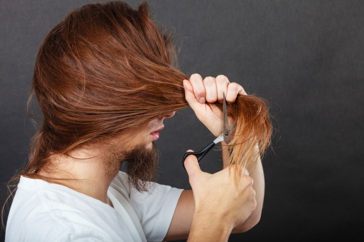 Rear view of a male head with very short hair  Stock Image  P7200167   Science Photo Library