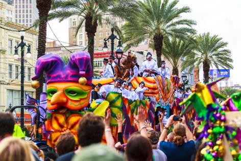 Mardi Gras Celebrations in New Orleans, Louisiana 
