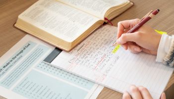 The Benefits of Writing Out Scripture
