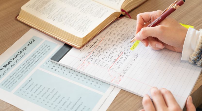 The Benefits of Writing Out Scripture