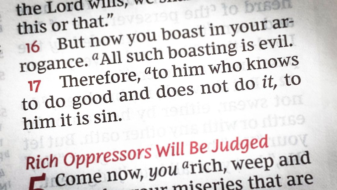 KNOWING THE SINS OF OTHERS DOES NOT MAKE US RIGHTEOUS - Homily by