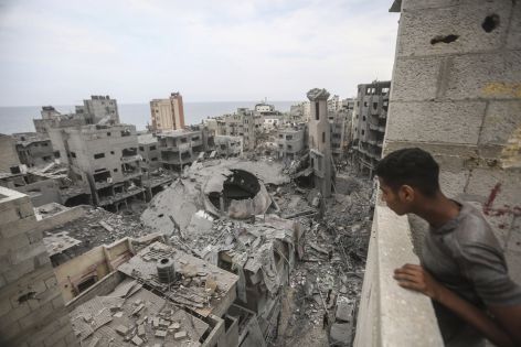 Devastation in Gaza