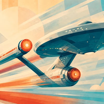 Boldly Going Where One Man Has Gone Before