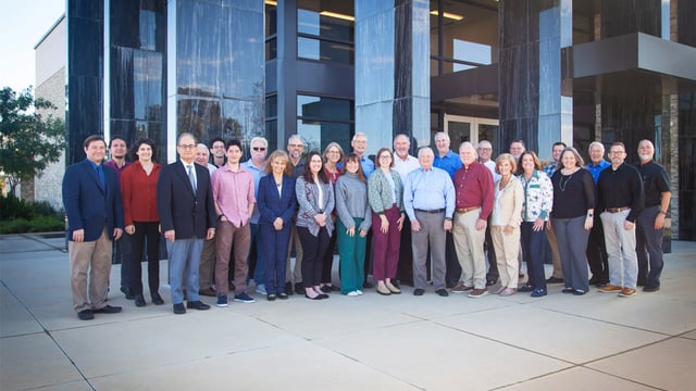 Photo of the staff at the headquarters office of the Church of God, a Worldwide Association, to illustrate the article 