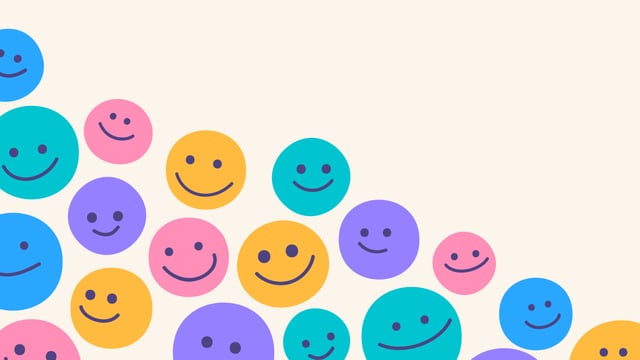 Smiley faces to illustrate the article 