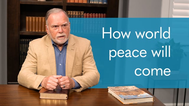 Neither Shall They Learn War Anymore