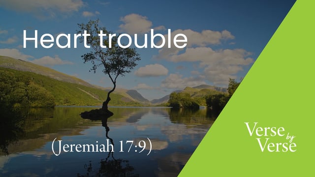Heart Trouble (Jeremiah 17:9)