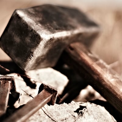 The crucifixion of Jesus