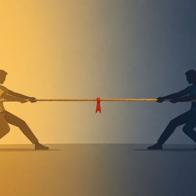 Are God and Satan in a Battle for Human Souls?