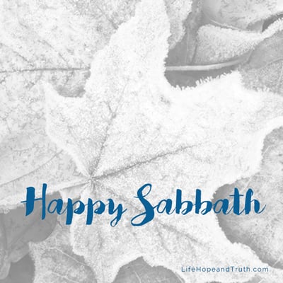 Happy Sabbath! Couldn’t you use a refreshing experience like this? A time to unwind and refocus? From the beginning, God’s Sabbath has been about rest and refreshment. 