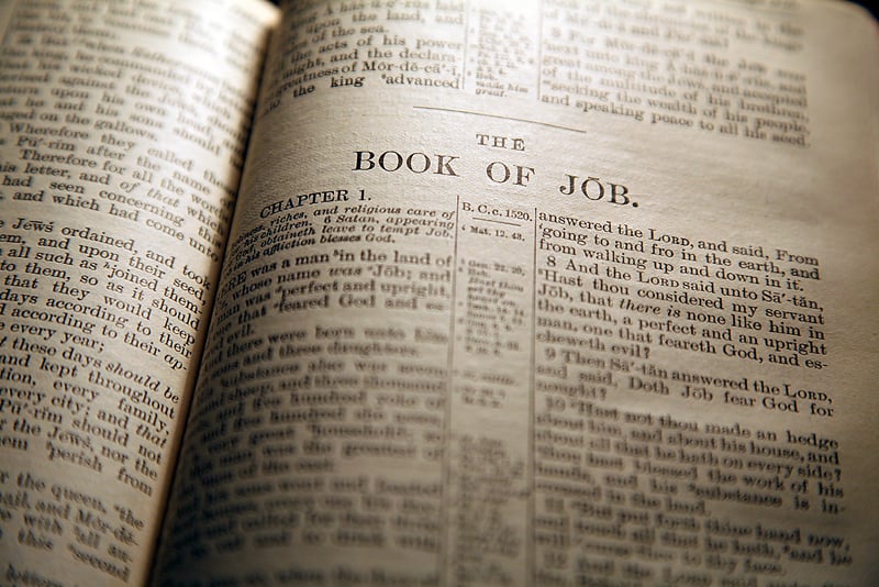 The book of Job tells the story of how his three friends had the best of intentions, but had the worst of results.