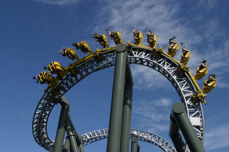 Roller coaster, illustrating the 