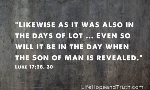 Sodom and Gomorrah Luke 17 quote