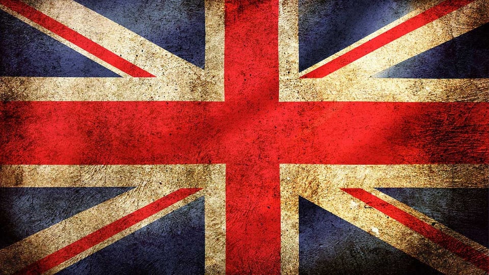 The Island That Forgot God: flag of the United Kingdom