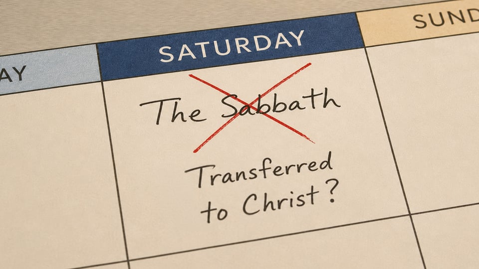 Was the Sabbath Rest “Transferred to Christ?”