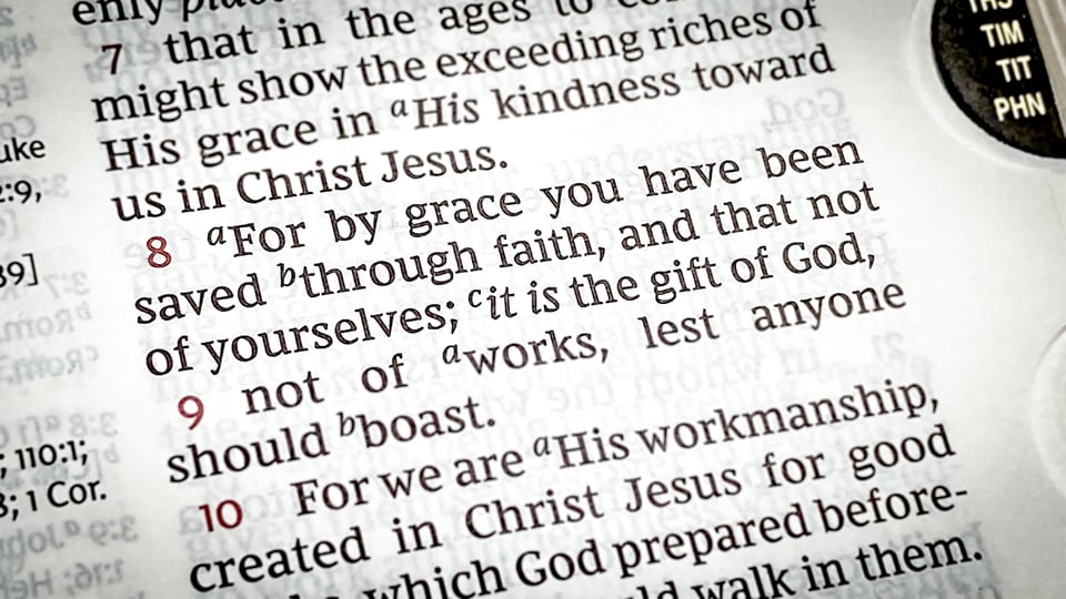 What Is the Meaning of Ephesians 2:8?