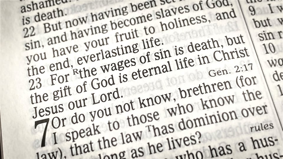 What Is the Meaning of Romans 6:23? The Wages of Sin Is Death?