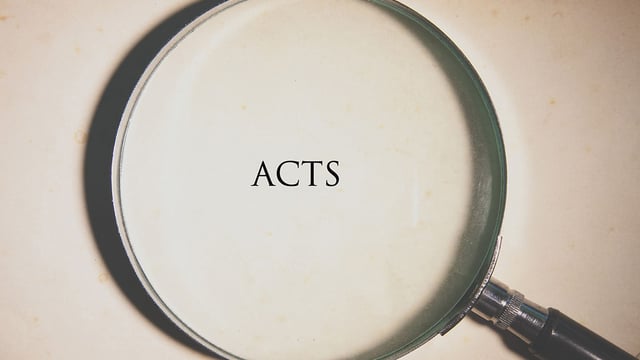 Acts of the Apostles