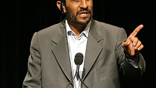 Iranian President Mahmoud Ahmadinejad called Israel “a cancerous tumor” that will “soon be excised.” (Wikimedia Commons photo by Daniella Zalcman)