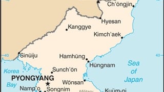 Map of North Korea