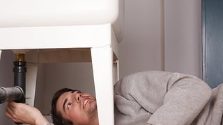 When working under the sink or in changing your life, it's good to make sure you're going the right direction.