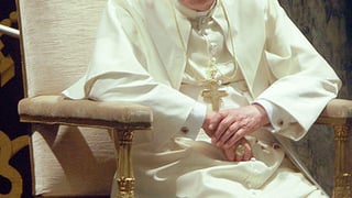 Pope Benedict XVI, pictured in 2006, announced his resignation today (Wikimedia Commons, photo by Sergey Kozhukhov).