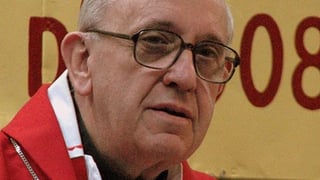 Argentine Jesuit Cardinal Jorge Mario Bergoglio was chosen as Pope Francis (Wikimedia Commons photo). 