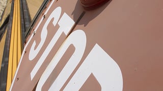 School bus, illustrating bullied bus monitor video.