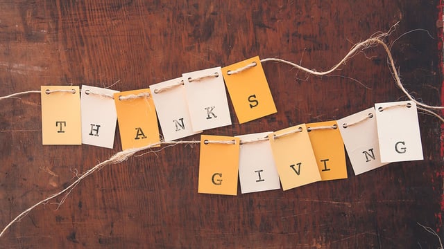 Something to Be Thankful for This Thanksgiving